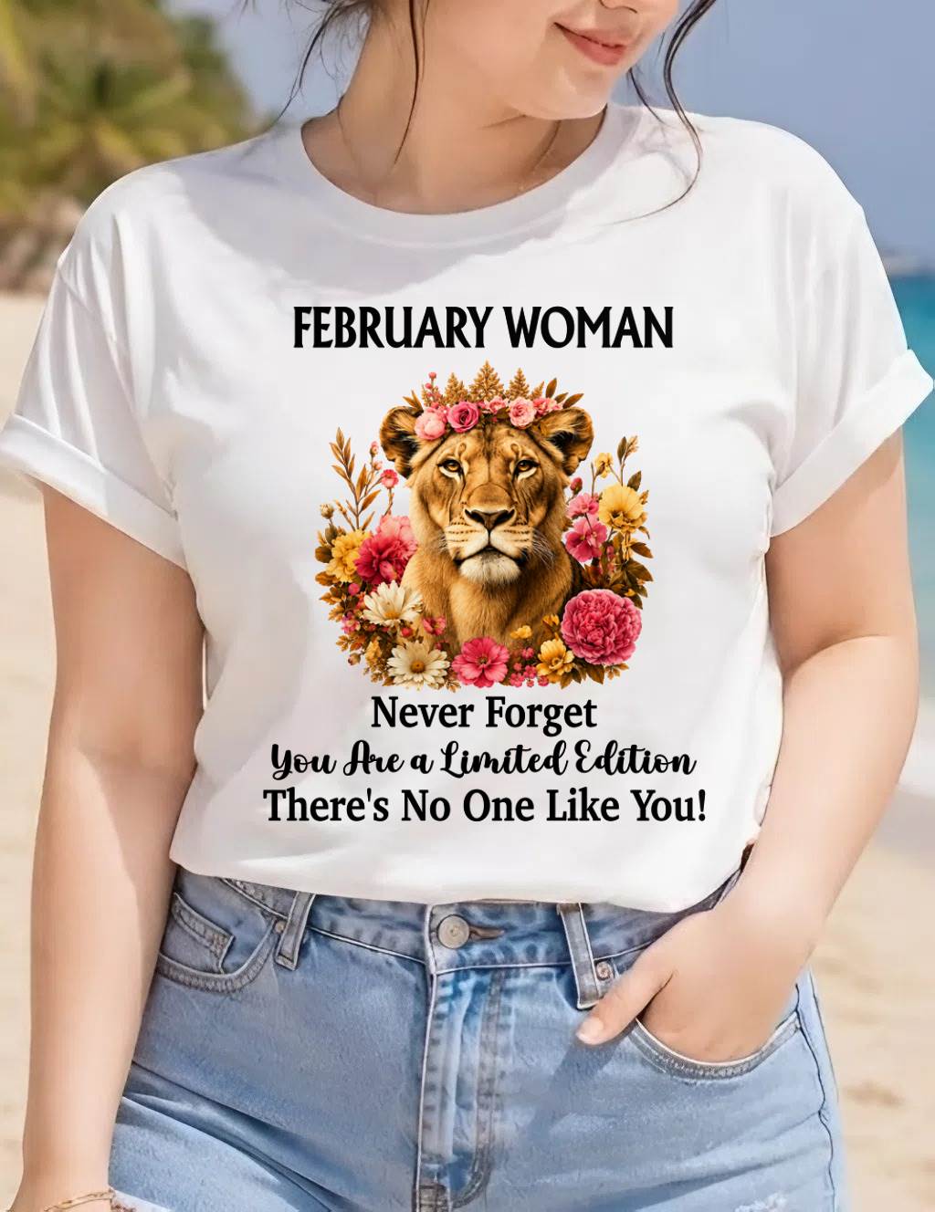 FEBRUARY WOMAN – PROUD TO BE DIFFERENT - FOR WOMEN - TLEE02 (SKU2607-74-02)