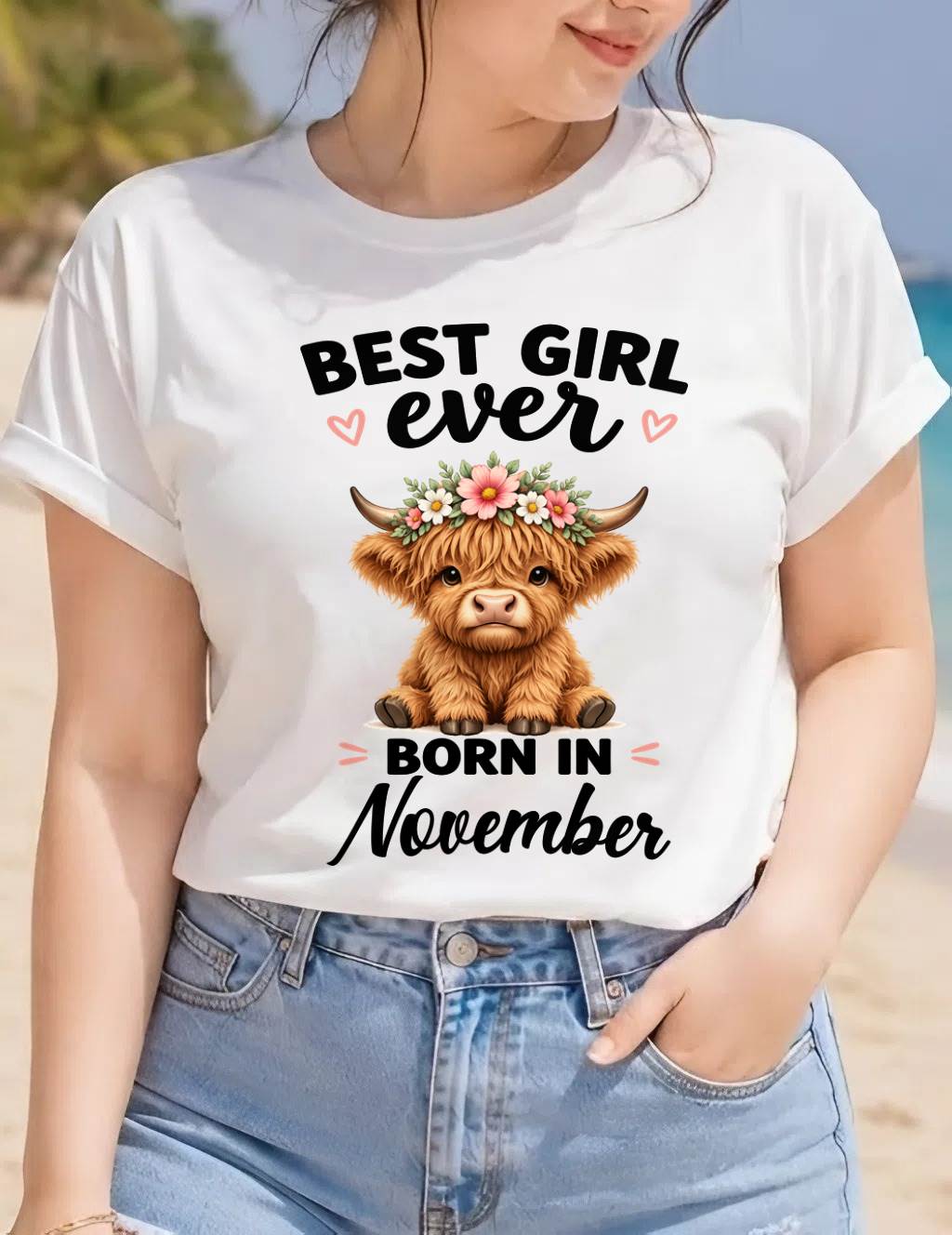 NOVEMBER - BEST GIRL EVER - FOR WOMEN - TLEE11 (SKU2607-198-11)