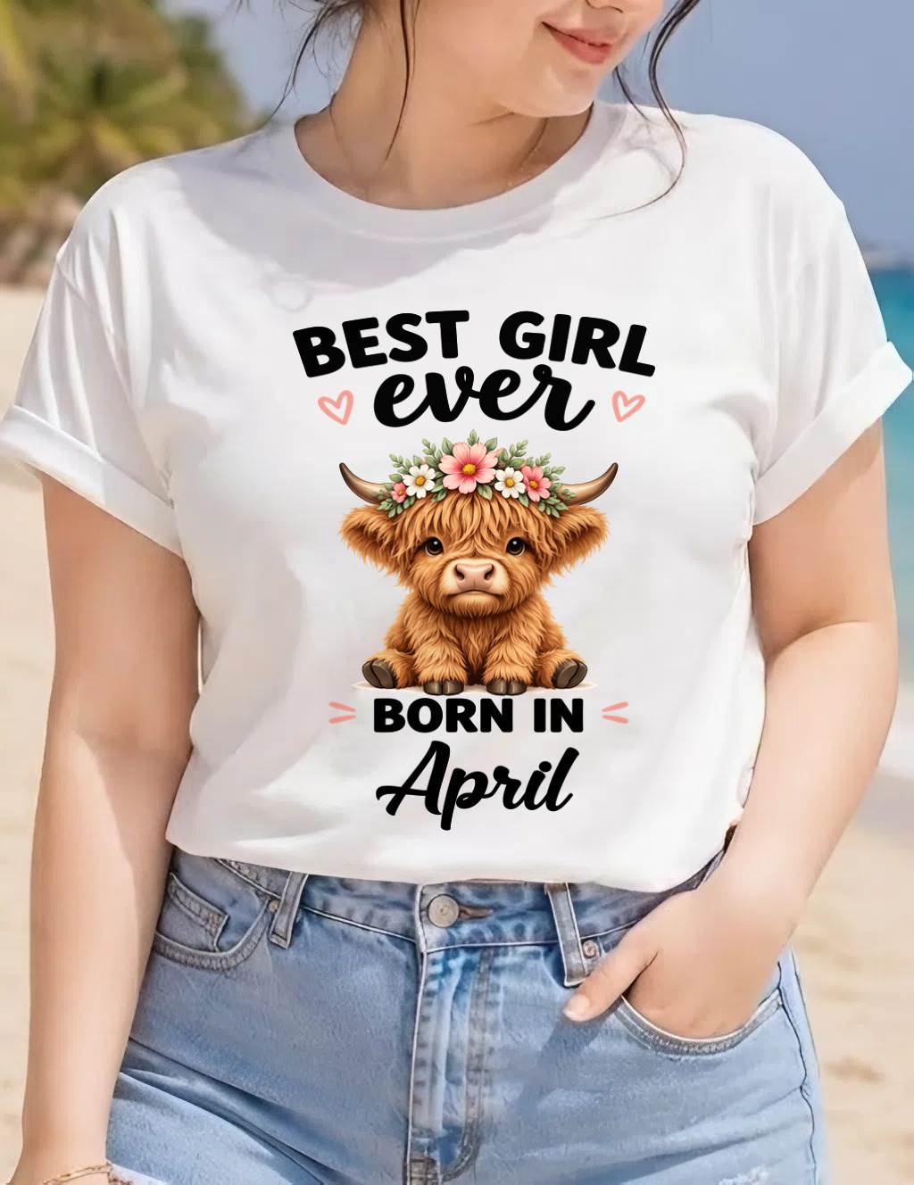 APRIL - BEST GIRL EVER - FOR WOMEN - TLEE04 (SKU2607-198-04)