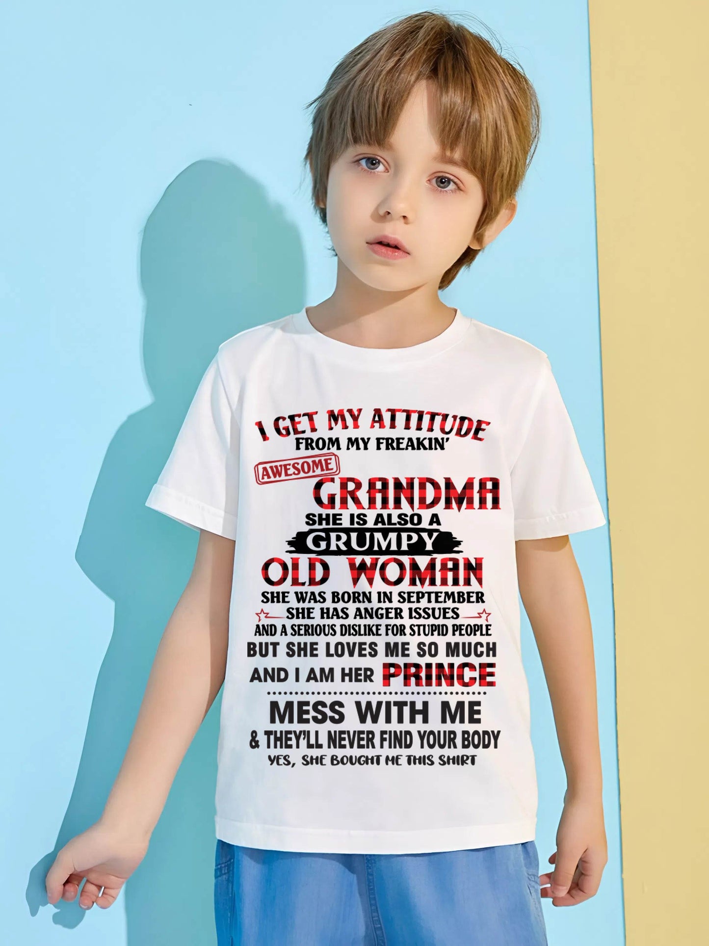 SEPTEMBER - I GET MY ATTITUDE FROM MY FREAKIN’ AWESOME GRANDMA - FROM GRANDMA - TLEE09 (SKU2603-157-09)
