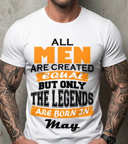 MAY BORN – ONLY LEGENDS ARE CREATED - FOR MAN - TLEE05 (SKU2606-281-05)