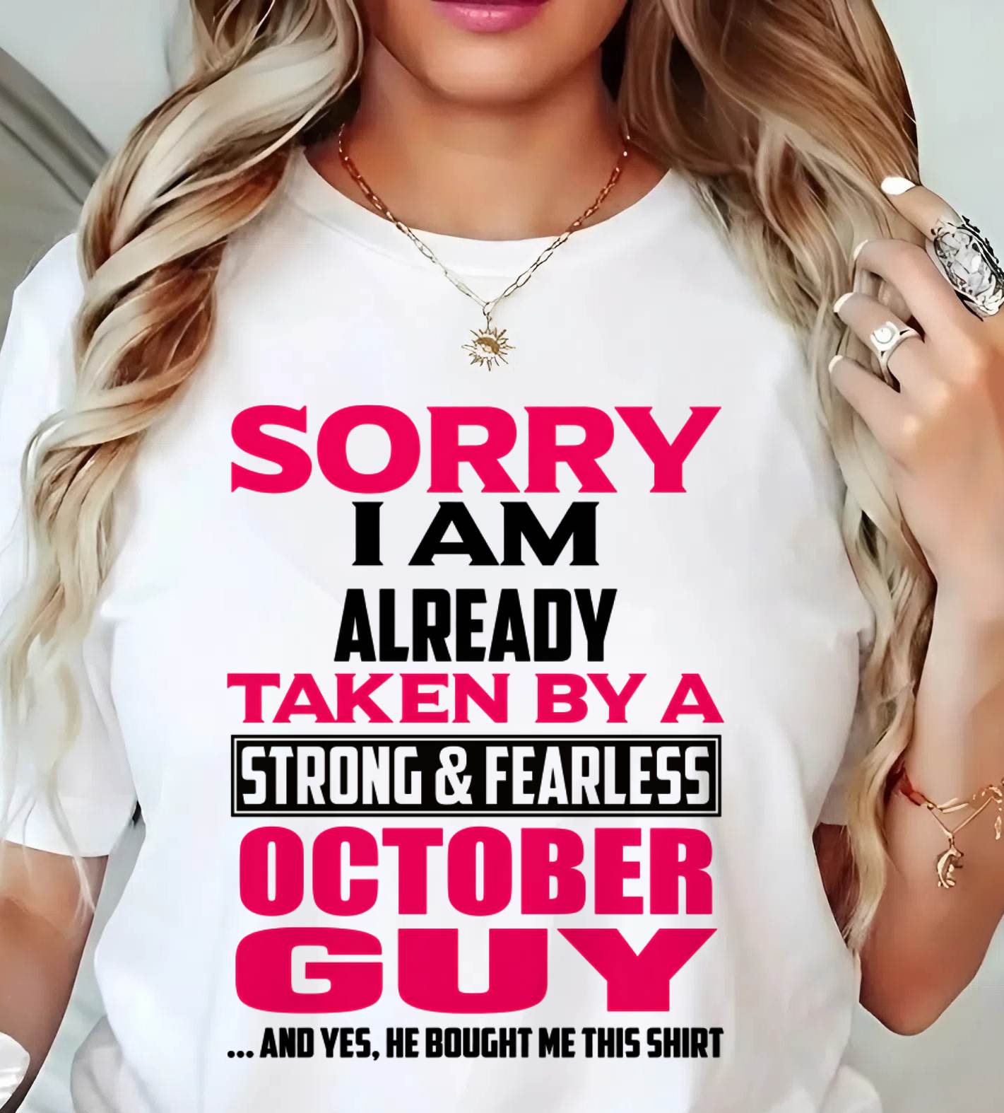 MY OCTOBER GUY BOUGHT ME THIS SHIRT - FROM HUSBAND - TLEE10 (SKU2605-65-10)