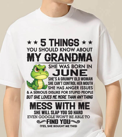 JUNE GRANDMAS ARE DIFFERENT - FROM GRANDMA - TLEE06 (SKU10-06-06)