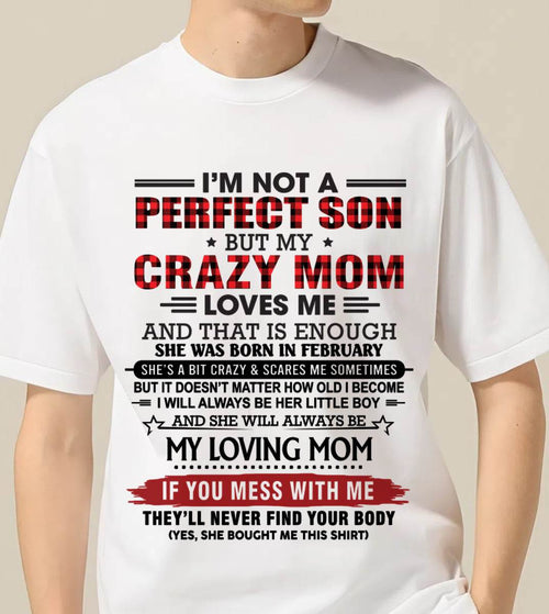 FEBRUARY - NO MATTER HOW OLD I GET, I’LL ALWAYS BE MY MOM’S LITTLE BOY - FROM MOM - TLEE02 (SKU2602-59-02)