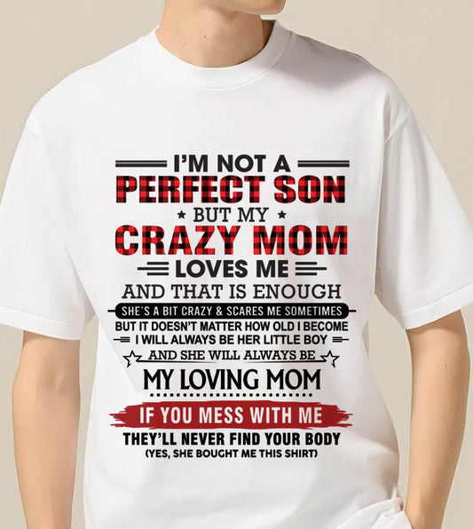 NO MATTER HOW OLD I GET, I’LL ALWAYS BE MY MOM’S LITTLE BOY - FROM MOM - TLEE00 (SKU2602-59-00)