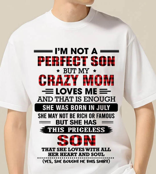 JULY A MOM'S LOVE MAKES EVERYTHING ENOUGH - FROM MOM - TLEE07 (SKU2608-587-07)