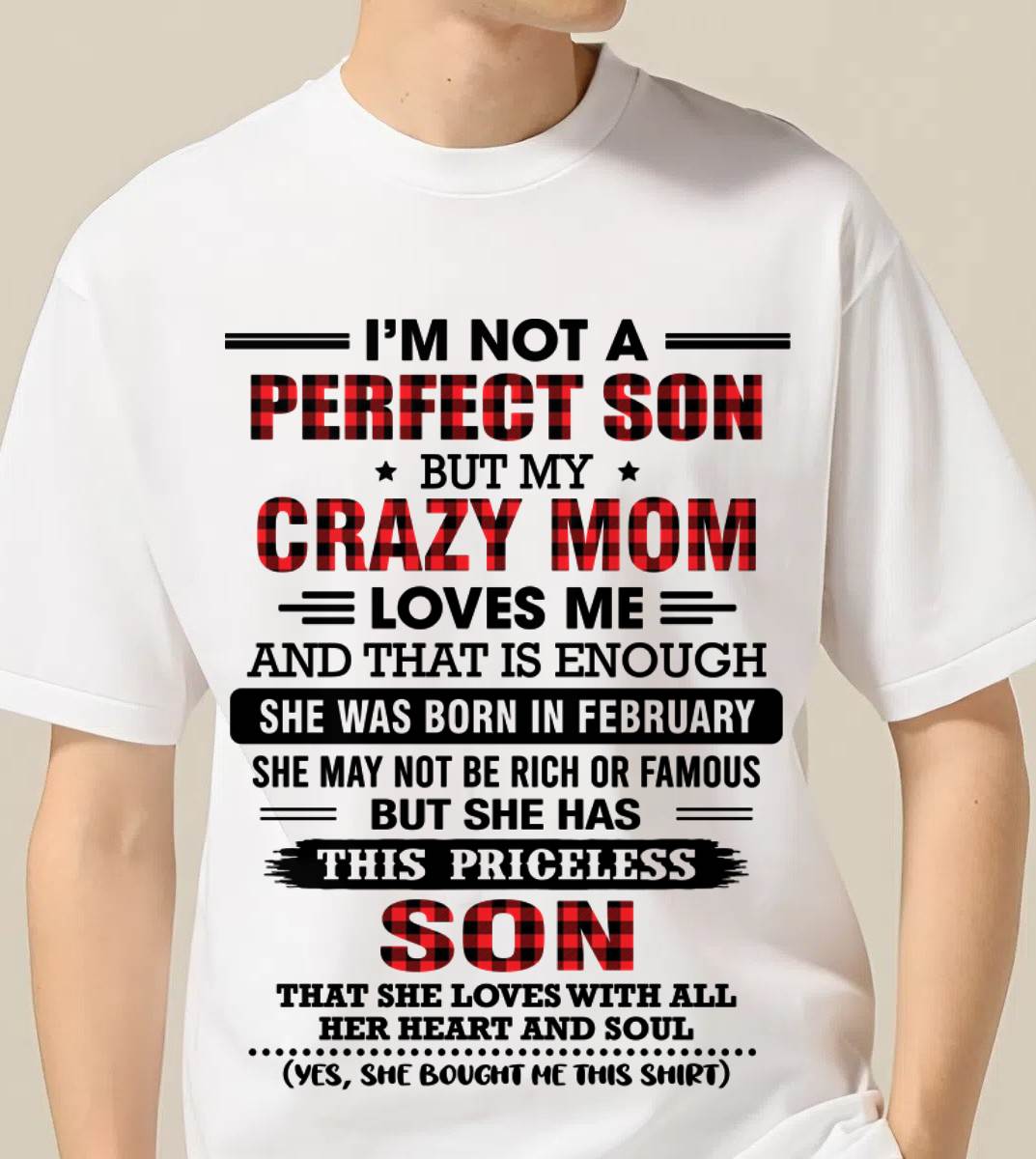 FEBRUARY A MOM'S LOVE MAKES EVERYTHING ENOUGH - FROM MOM - TLEE02 (SKU2608-587-02)