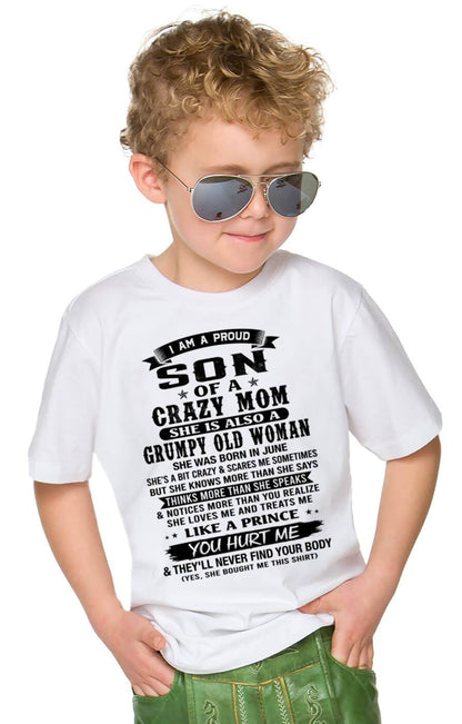 JUNE - PROUD SON OF A FREAKIN' AWESOME MOM - FROM MOM - TLEE06 (SKU2607-60-06)