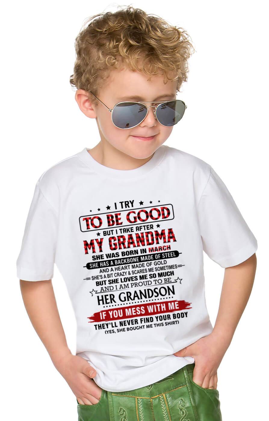 MARCH - I TRY TO BE GOOD BUT I TAKE AFTER MY GRANDMA - FROM GRANDMA - TLEE03 (SKU26T-01289-03)