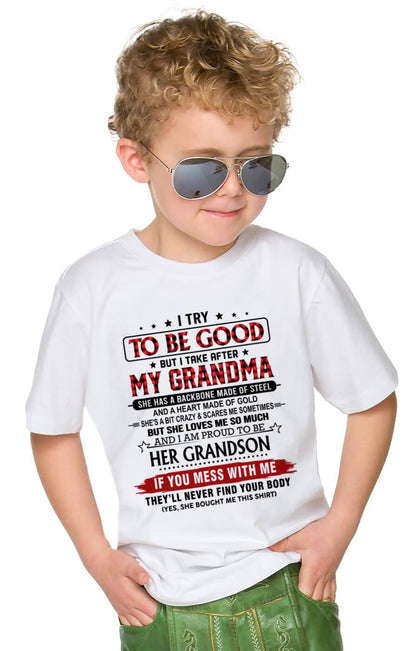 I TRY TO BE GOOD BUT I TAKE AFTER MY GRANDMA - FROM GRANDMA - TLEE00 (SKU26T-01289-00)