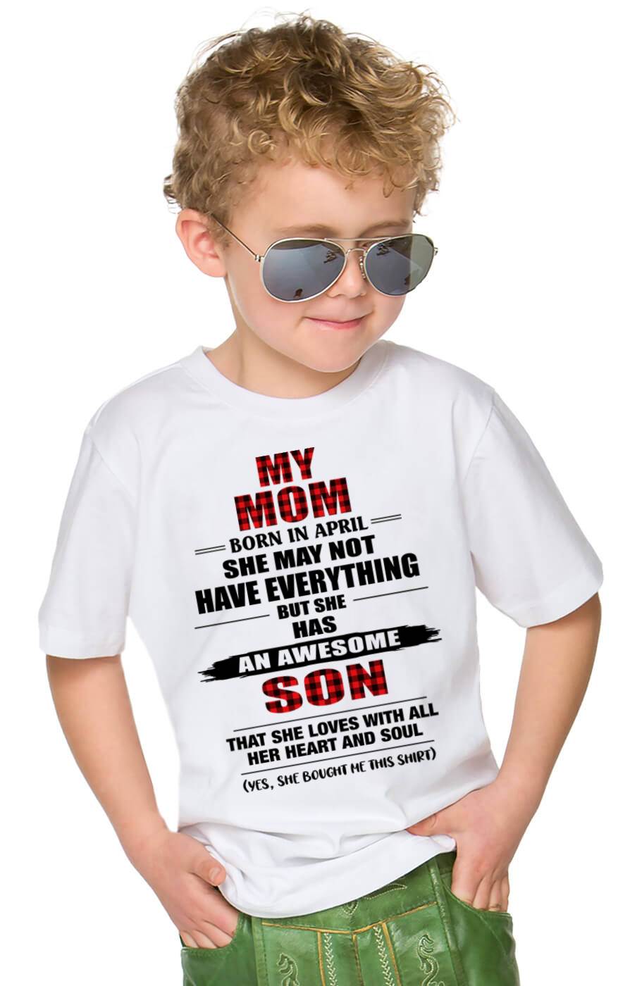 APRIL - A MOTHER'S LOVE, A SON'S PRIDE - FROM MOM - TLEE04 (SKU2606-149-04)