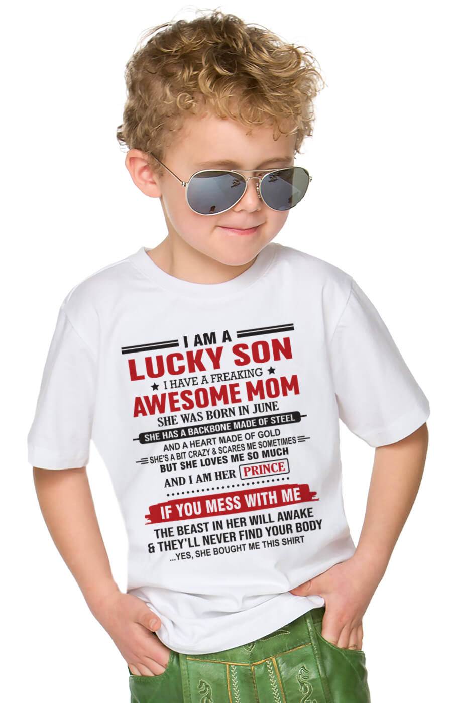 JUNE - LUCKY SON OF A STRONG AND PROTECTIVE MOM - FROM MOM - TLEE06 (SKU2602-97-06)