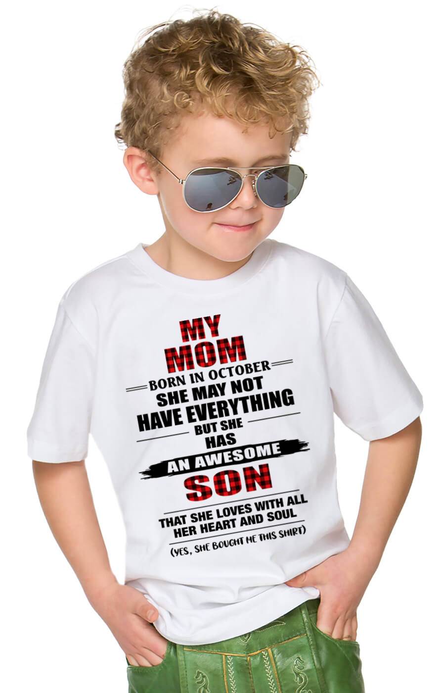 OCTOBER - A MOTHER'S LOVE, A SON'S PRIDE - FROM MOM - TLEE10 (SKU2606-149-10)