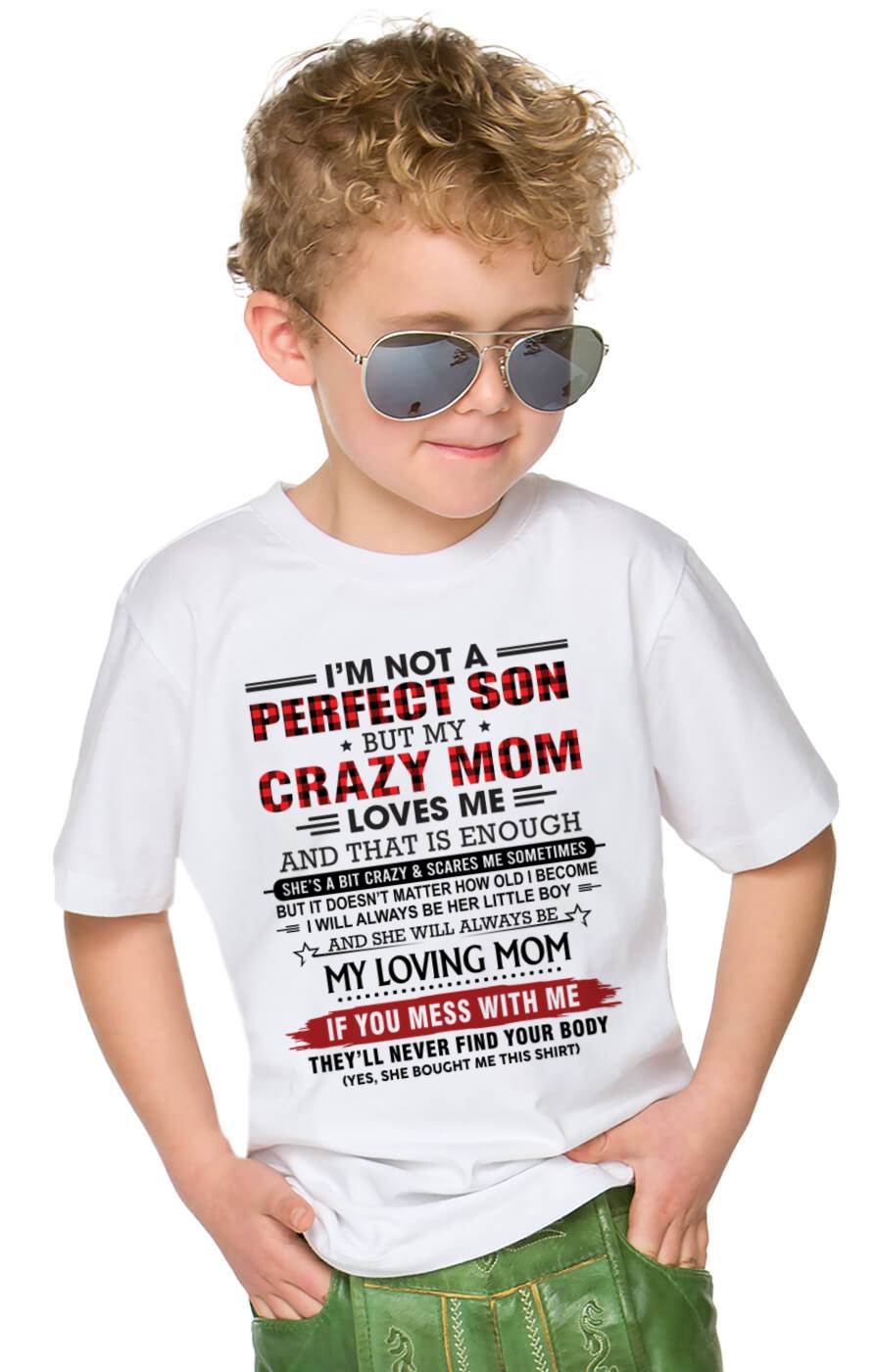 NO MATTER HOW OLD I GET, I’LL ALWAYS BE MY MOM’S LITTLE BOY - FROM MOM - TLEE00 (SKU2602-59-00)