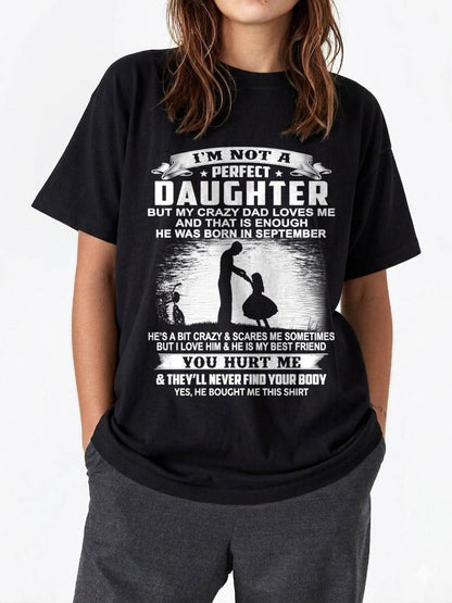 DAD BORN IN SEPTEMBER AND DAUGHTER BEST FRIENDS - FROM DAD - TLEE09 (SKU2605-166-09)