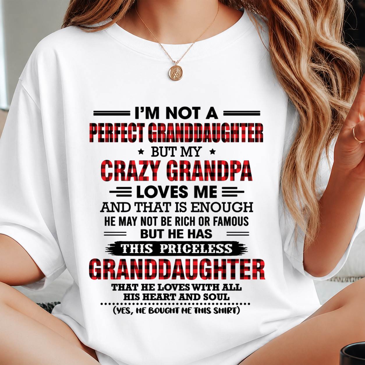 PRICELESS GRANDDAUGHTER - FROM GRANDPA - TLEE00 (SKU2608-446-00)