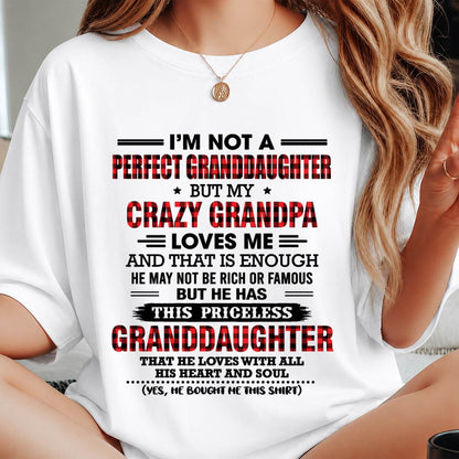 PRICELESS GRANDDAUGHTER - FROM GRANDPA - TLEE00 (SKU2608-446-00)