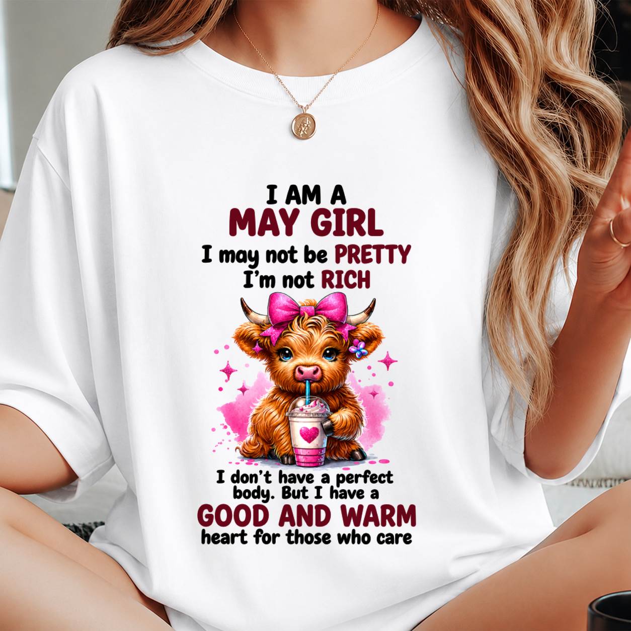 MAY GIRL GOOD & WARM HEART - FOR WOMEN - TLEE05 (SKU2608-385-05)