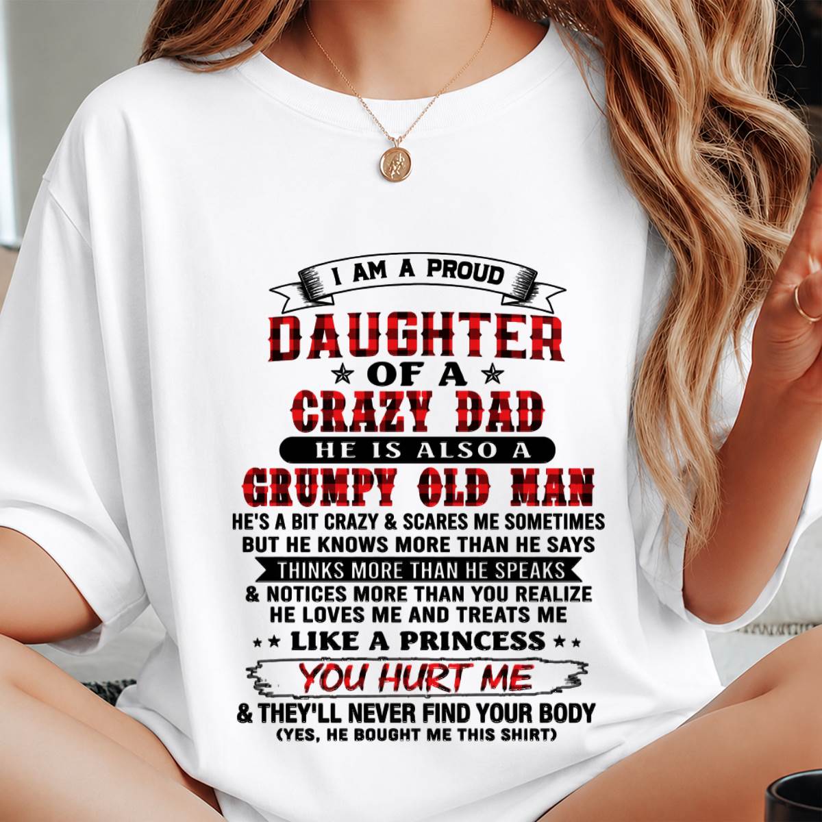 EVERY PRINCESS HAS A CRAZY DAD - FROM DAD - TLEE00 (SKU2608-627-00)