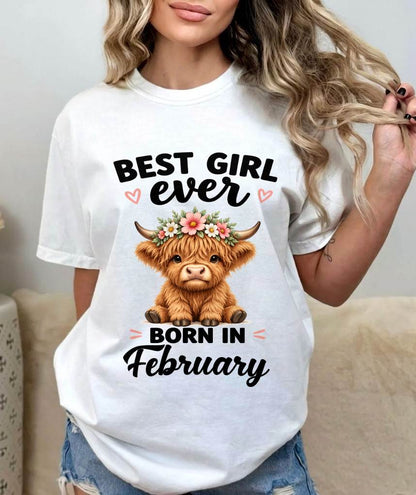 FEBRUARY - BEST GIRL EVER - FOR WOMEN - TLEE02 (SKU2607-198-02)
