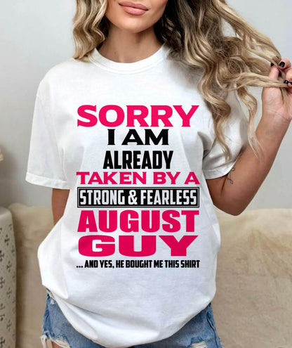 MY AUGUST GUY BOUGHT ME THIS SHIRT - FROM HUSBAND - TLEE08 (SKU2605-65-08)