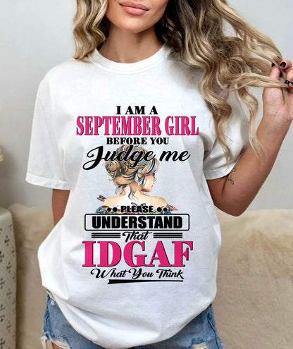 SEPTEMBER GIRL ENERGY – NOT HERE TO PLEASE - FOR WOMEN - TLEE09 (SKU2604-267-09)