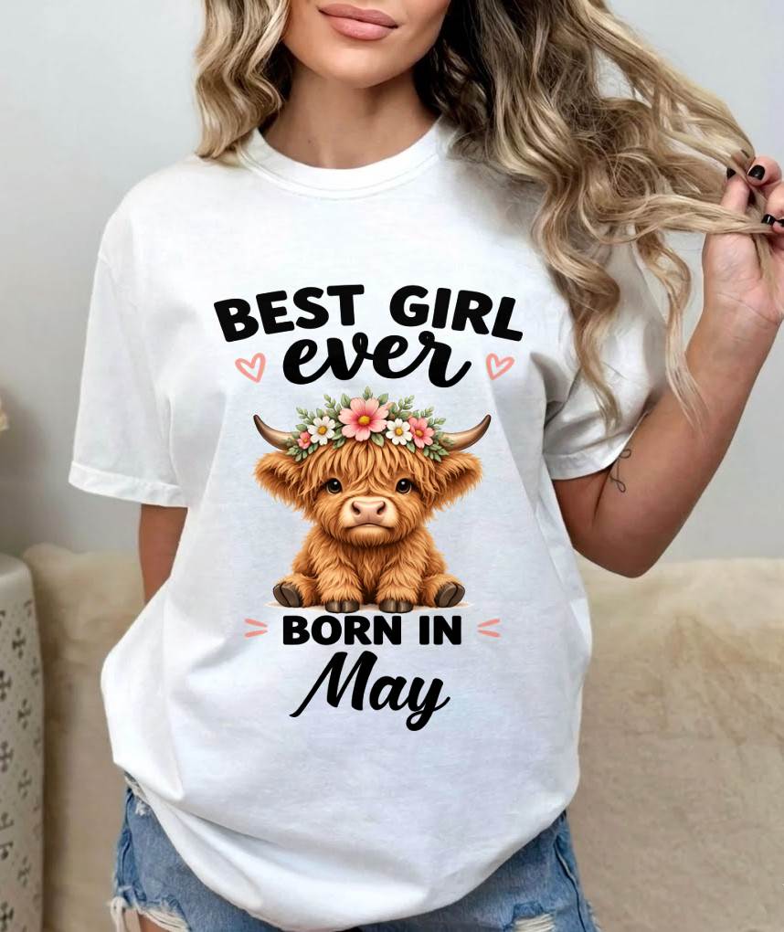 MAY - BEST GIRL EVER - FOR WOMEN - TLEE05 (SKU2607-198-05)
