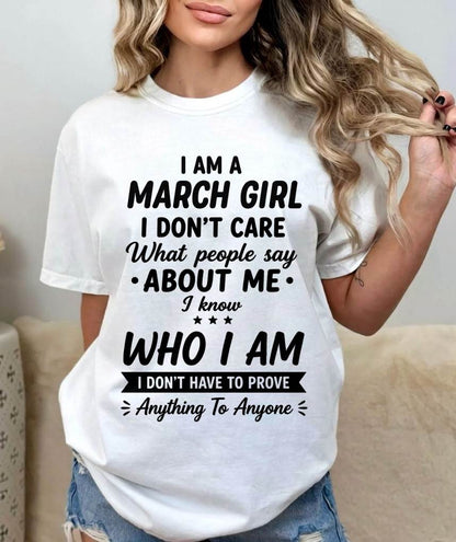 MARCH – I DON'T CARE WHAT PEOPLE SAY ABOUT ME - FOR WOMEN - TLEE03 (SKU2606-379-03)