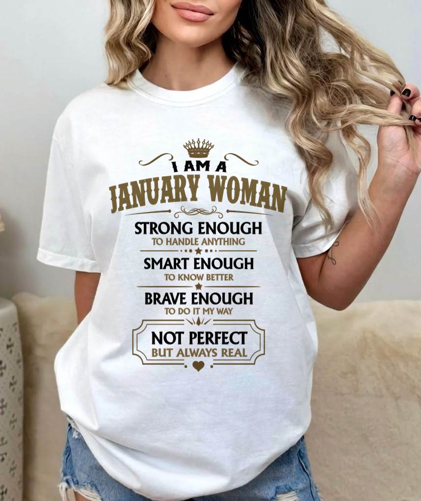 JANUARY WOMAN – BOLD STRONG REAL - FOR WOMEN - TLEE01 (SKU2605-90-01)