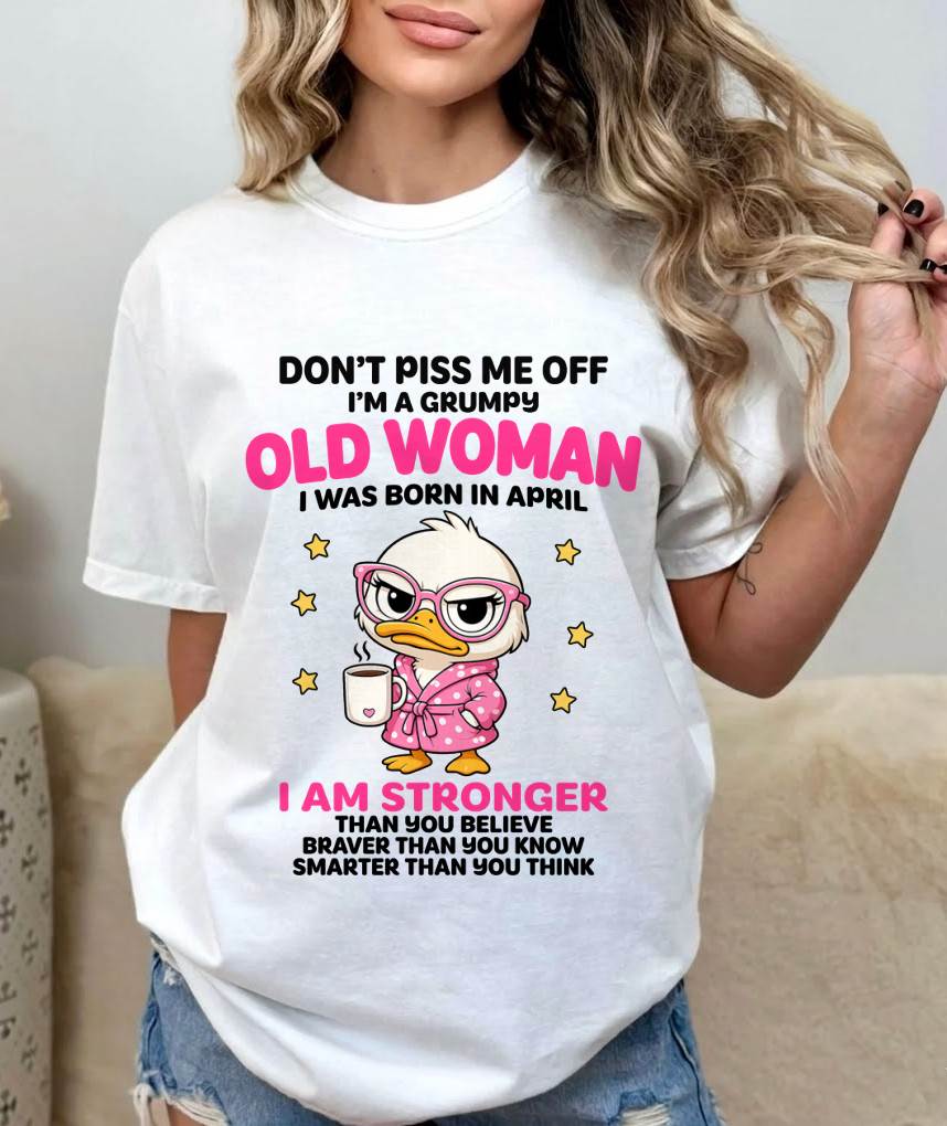 APRIL QUEEN WITH A GRUMPY ATTITUDE - FOR WOMEN - TLEE04 (SKU2604-220-04)