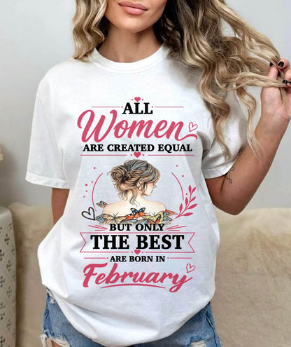 FEBRUARY GIRLS ARE SIMPLY THE BEST - FOR WOMEN - TLEE02 (SKU2604-316-02)