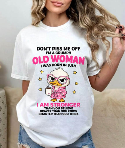 JULY QUEEN WITH A GRUMPY ATTITUDE - FOR WOMEN - TLEE07 (SKU2604-220-07)