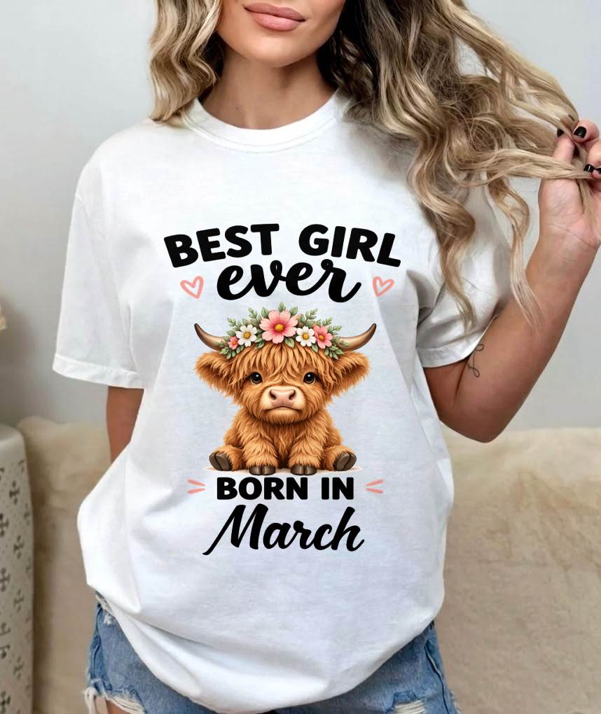 MARCH - BEST GIRL EVER - FOR WOMEN - TLEE03 (SKU2607-198-03)