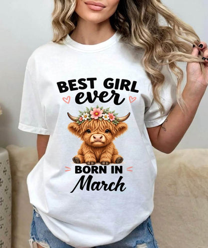 MARCH - BEST GIRL EVER - FOR WOMEN - TLEE03 (SKU2607-198-03)