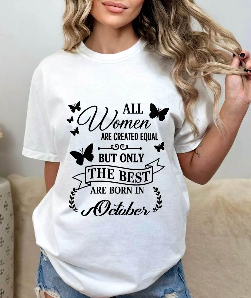 OCTOBER – ONLY THE BEST ARE CREATED - FOR WOMEN - TLEE10 (SKU2606-322-10)
