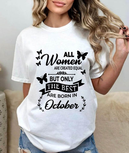 OCTOBER – BORN TO BE THE BEST, MADE TO STAND OUT - FOR WOMEN - TLEE10 (SKU2603-296-10)