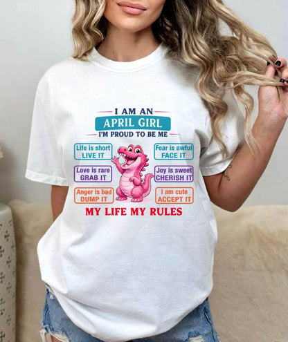 APRIL GIRL – MY LIFE MY RULES - FOR WOMEN - TLEE04 (SKU2604-245-04)