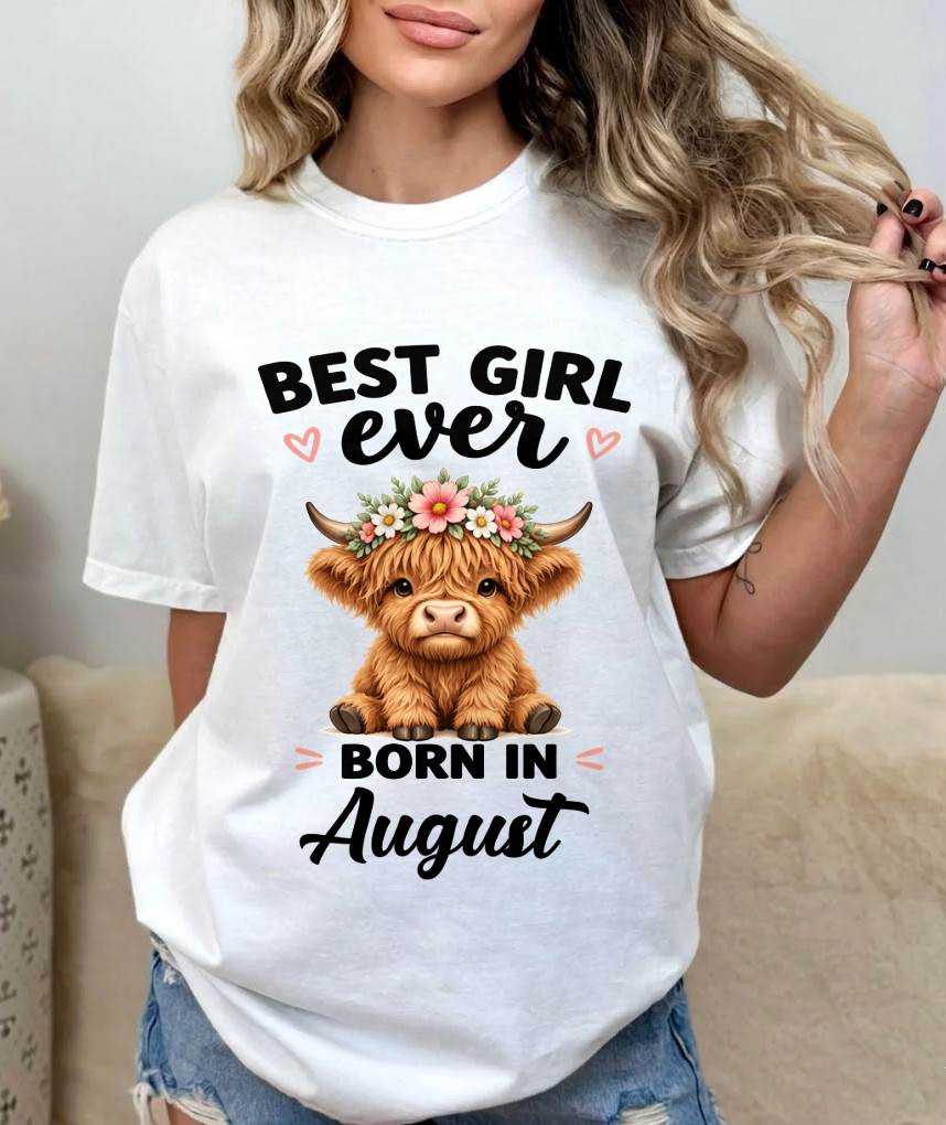 AUGUST - BEST GIRL EVER - FOR WOMEN - TLEE08 (SKU2607-198-08)