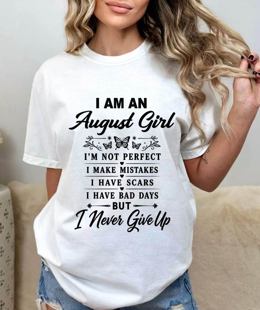 AUGUST GIRL NEVER GIVE UP - FOR WOMEN - TLEE08 (SKU2606-378-08)