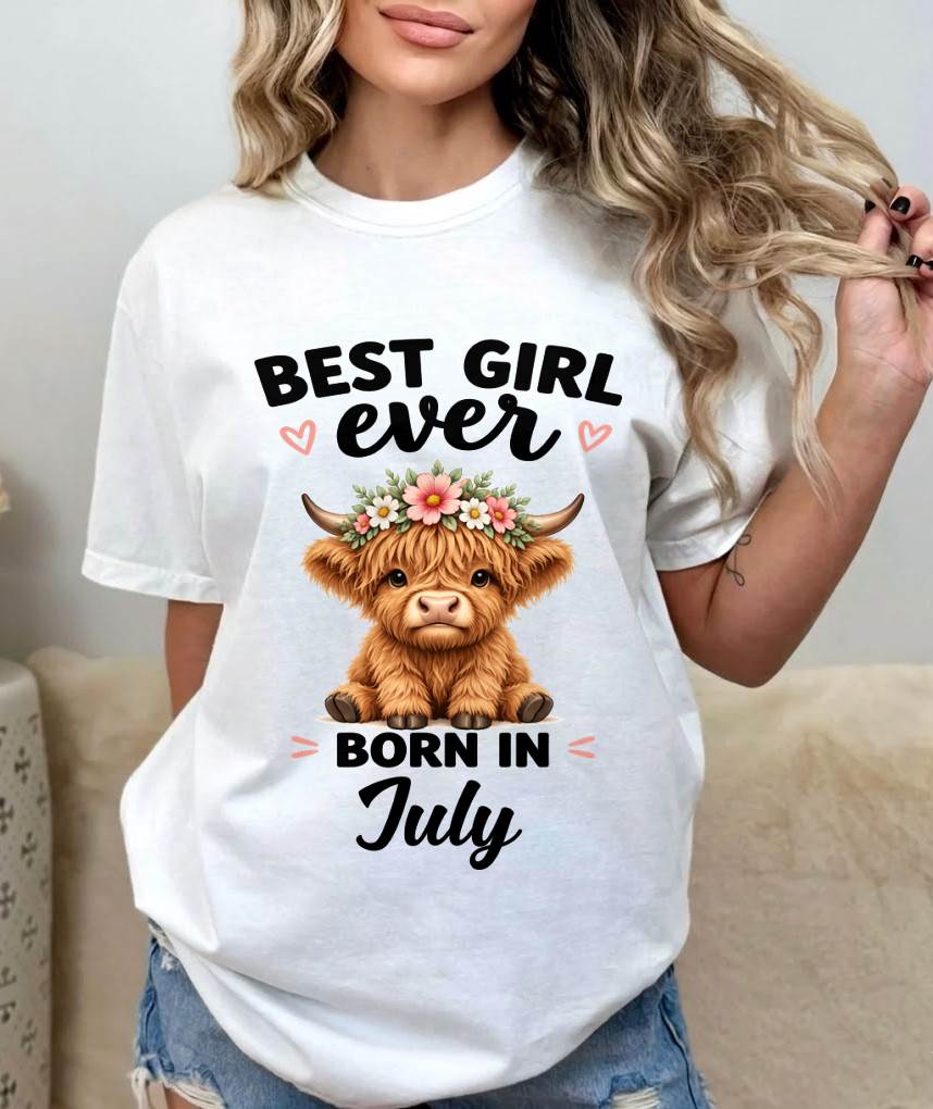 JULY - BEST GIRL EVER - FOR WOMEN - TLEE07 (SKU2607-198-07)