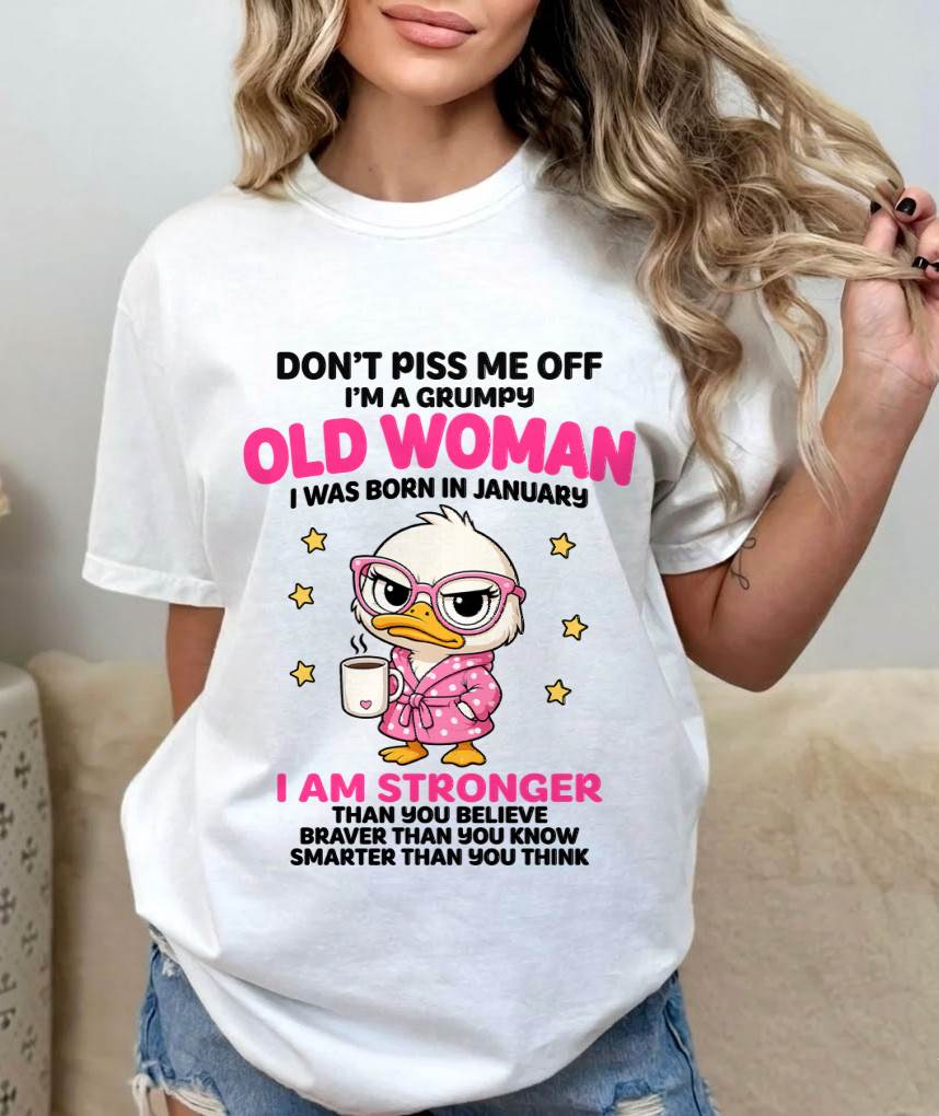 JANUARY QUEEN WITH A GRUMPY ATTITUDE - FOR WOMEN - TLEE01 (SKU2604-220-01)