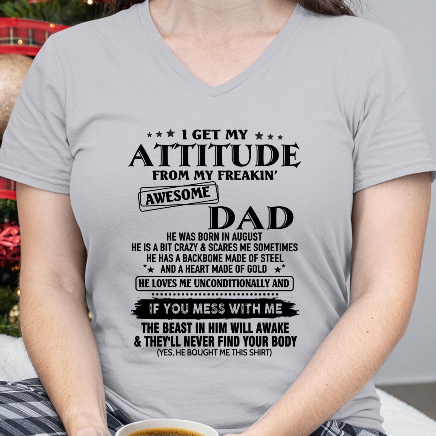 August - Gift For Son and Daughter From Dad - TLEE08 - (SKU-TDADC-08)