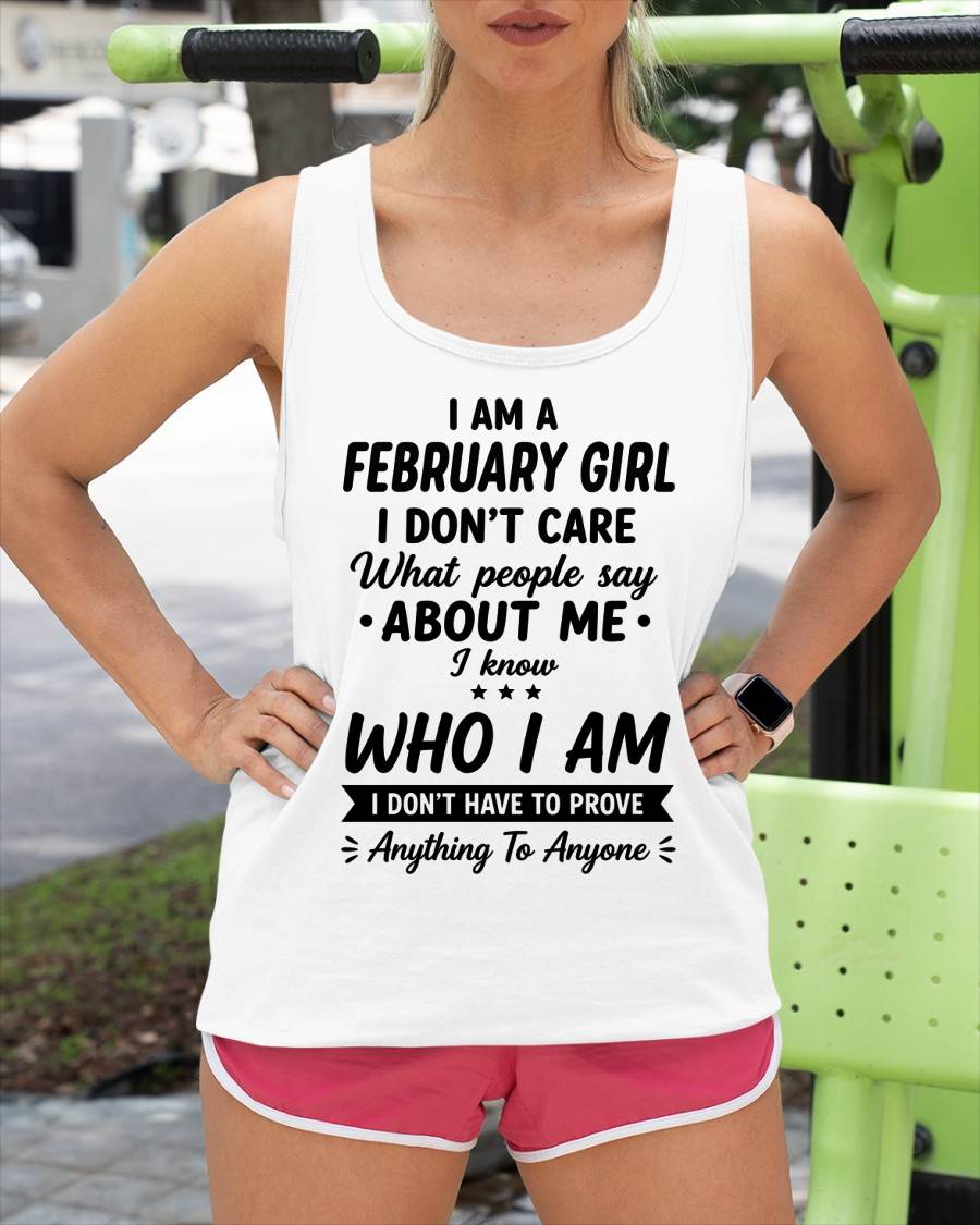 FEBRUARY – I DON'T CARE WHAT PEOPLE SAY ABOUT ME - FOR WOMEN - TLEE02 (SKU2606-379-02)