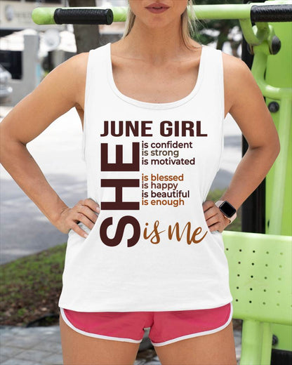 JUNE BORN GIRL – CONFIDENT & STRONG - FOR WOMEN - TLEE06 (SKU2605-04-06)
