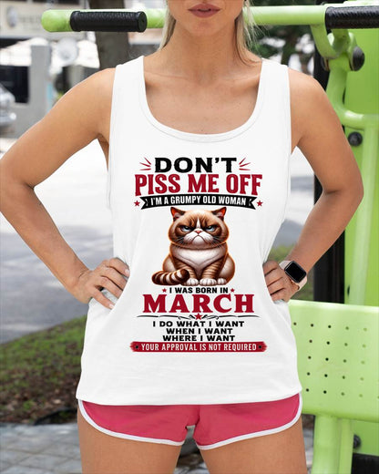 MARCH – ZERO PATIENCE FUNNY CAT - FOR WOMEN - TLEE03 (SKU2608-291-03)