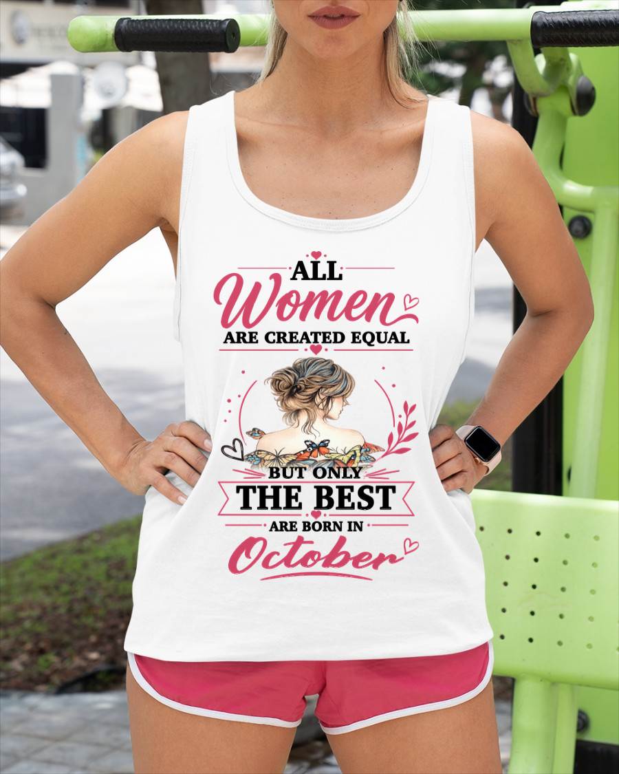 OCTOBER GIRLS ARE SIMPLY THE BEST - FOR WOMEN - TLEE10 (SKU2604-316-10)