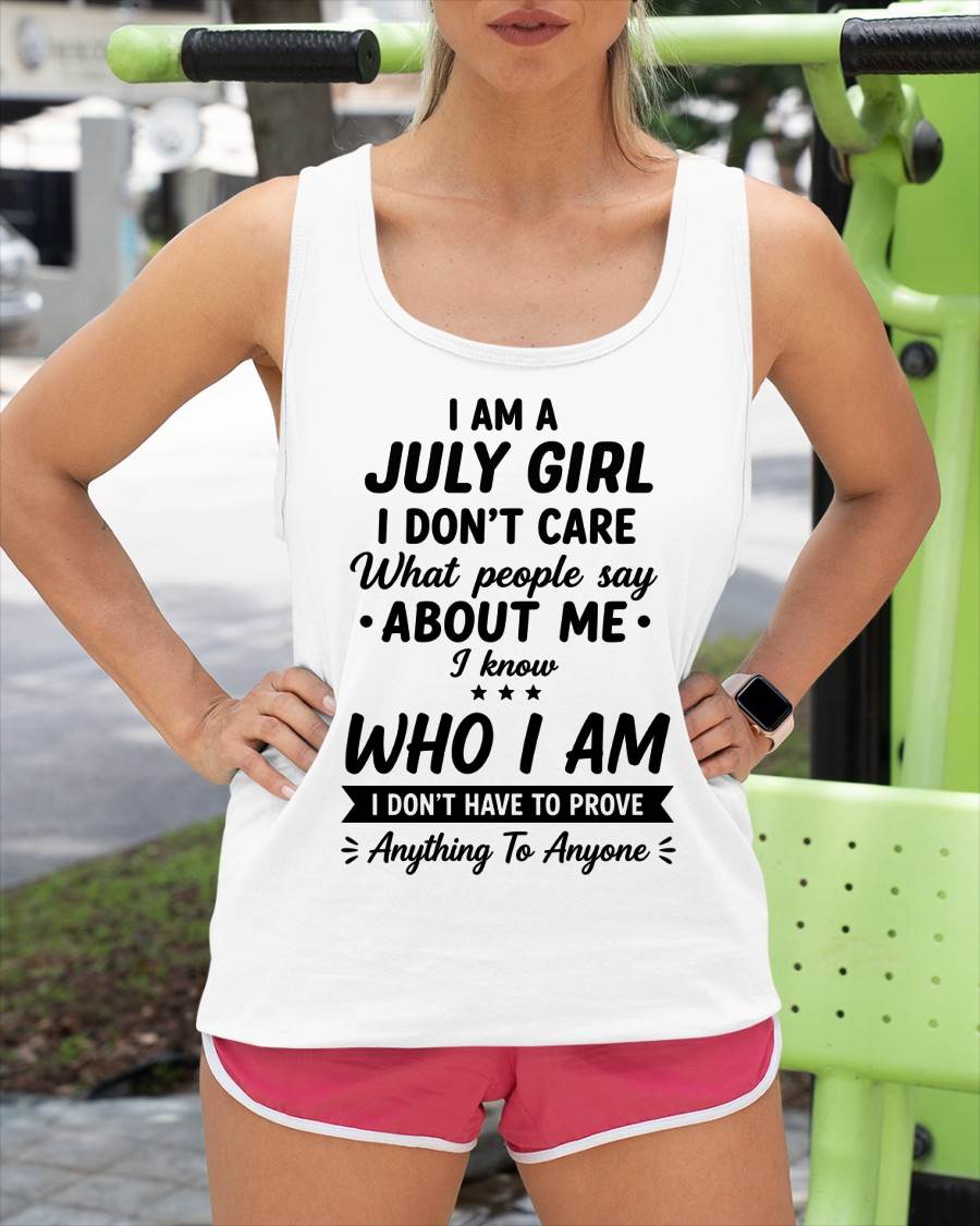 JULY – I DON'T CARE WHAT PEOPLE SAY ABOUT ME - FOR WOMEN - TLEE07 (SKU2606-379-07)