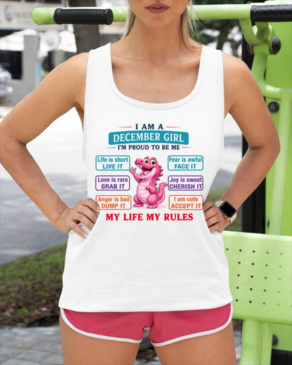 DECEMBER GIRL – MY LIFE MY RULES - FOR WOMEN - TLEE12 (SKU2604-245-12)