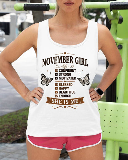 NOVEMBER GIRL – FAITH, STRENGTH & BEAUTY - FOR WOMEN - TLEE11 (SKU2605-378-11)