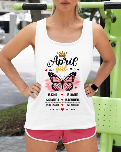 APRIL GIRL BUTTERFLY SHIRT - FOR WOMEN - TLEE04 (SKU2608-593-04)